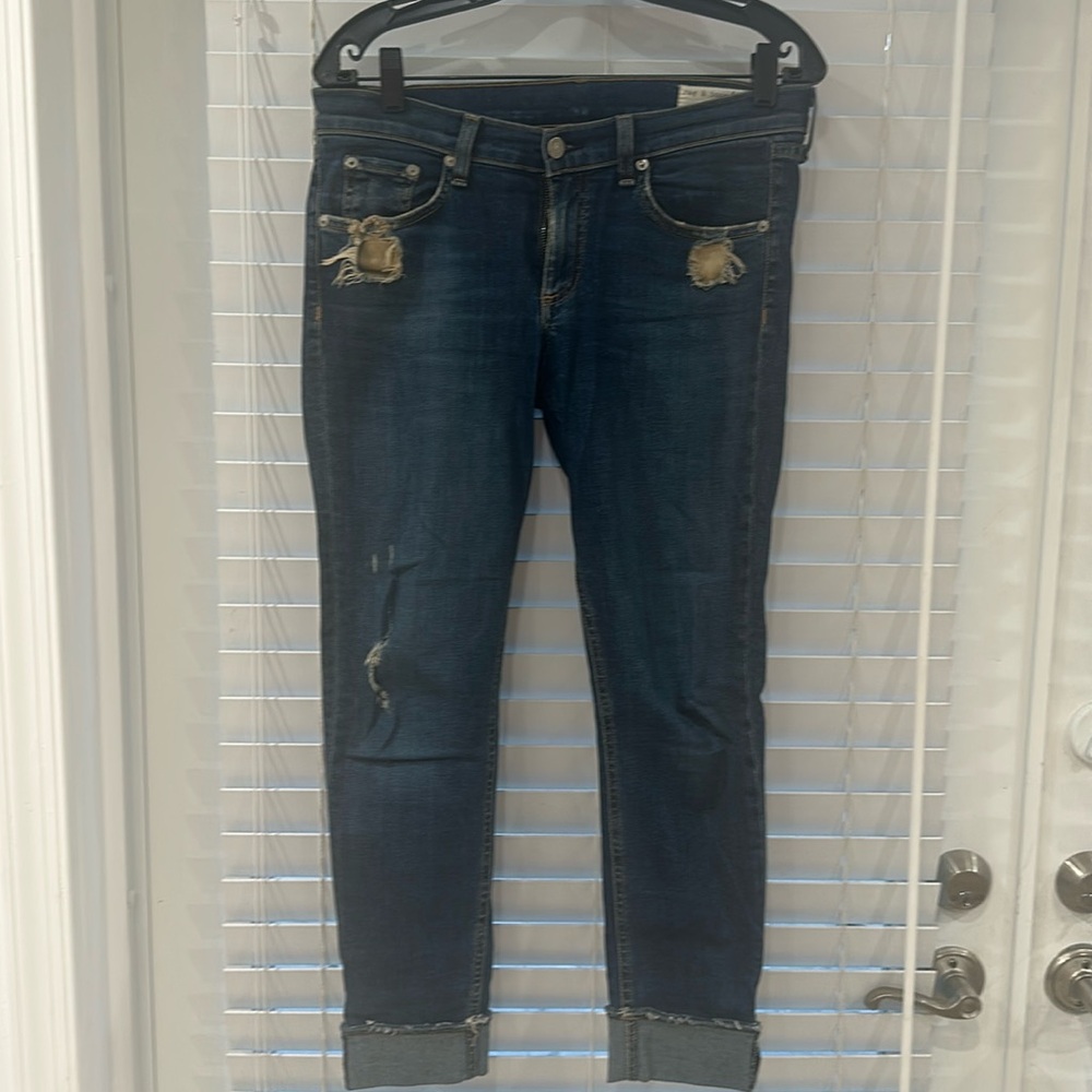 Rag & Bone Cuffed Jeans